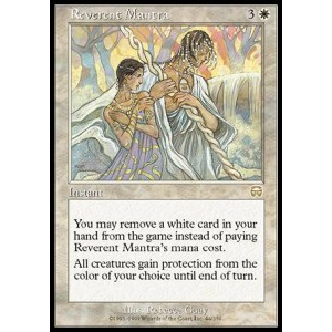 Magic löskort: Mercadian Masques: Reverent Mantra