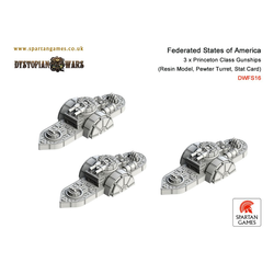 Federated States of America Princeton Class Gunships (3)