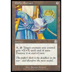 Magic löskort: Mercadian Masques: Puffer Extract