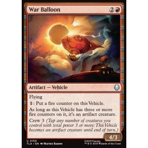Magic löskort: Avatar: The Last Airbender: War Balloon