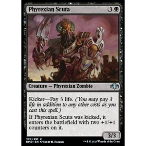 Magic löskort: Dominaria Remastered: Phyrexian Scuta