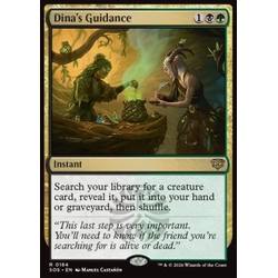 Magic löskort: Secrets of Strixhaven: Dina's Guidance (Foil)