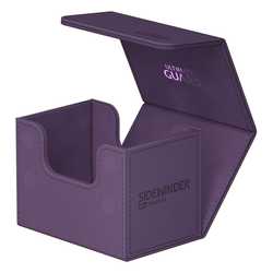 Ultimate Guard SideWinder Deck Case 80+ Standard Size XenoSkin Monocolor Purple