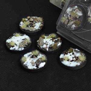 Battle Ready Bases: Winter 40mm Round (5)