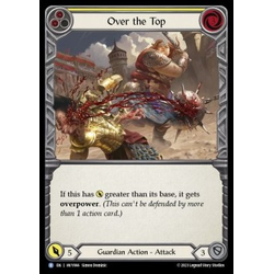 FaB Löskort: Heavy Hitters: Over the Top (Yellow)