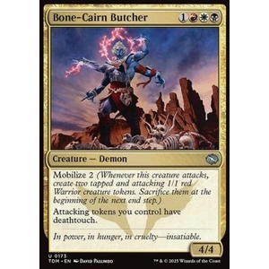 Magic löskort: Tarkir: Dragonstorm: Bone-Cairn Butcher