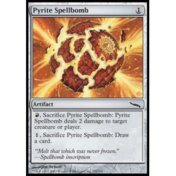 Magic löskort: Mirrodin: Pyrite Spellbomb (Foil)