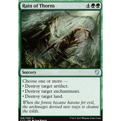 Magic löskort: Commander 2017: Rain of Thorns