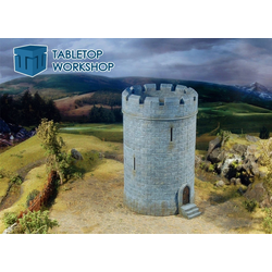 28mm Round Fortified Tower