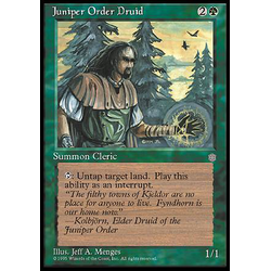 Magic löskort: Ice Age: Juniper Order Druid