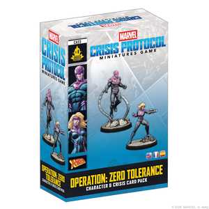 Marvel Crisis Protocol: Operation Zero Tolerance - Character & Crisis Card Pack