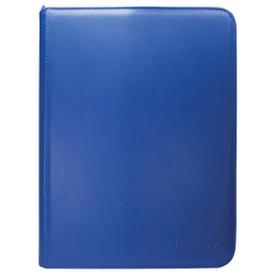 Ultra Pro Vivid 9-Pocket Zippered PRO-Binder Blue