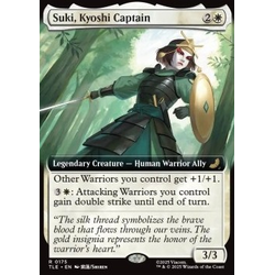 Magic löskort: Avatar: The Last Airbender: Eternal: Suki, Kyoshi Captain (alternative art)