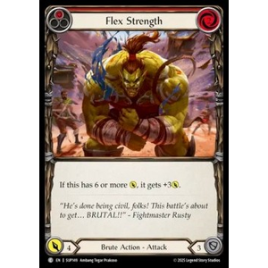FaB Löskort: Super Slam: Flex Strength (Red)