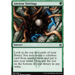 Magic löskort: Masters 25: Ancient Stirrings