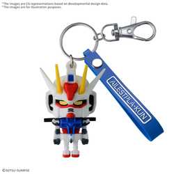 Ailestpla-kun 3D Rubber Mascot Keychain