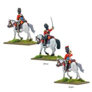 Crimean War British Scots Greys Heavy Cavalry Command (metal) (3)