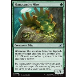 Magic löskort: Edge of Eternities: Hemosymbic Mite