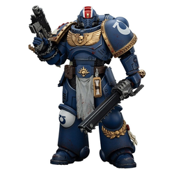 Warhammer 40,000: Space Marine 2 Action Figure – Ultramarines Lieutenant Titus (Collector's Edition) 13 cm