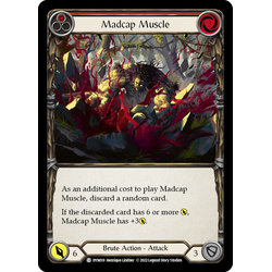FaB Löskort: Dynasty: Madcap Muscle (Red) (Rainbow Foil)