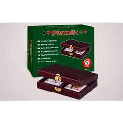 Piatnik Wooden Case for Playing Cards