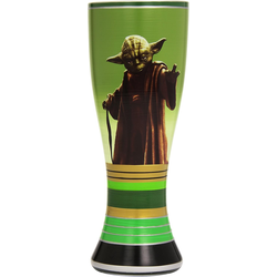 Star Wars - Yoda Hand Painted Glass (591ml)