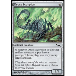 Magic löskort: Mirrodin: Dross Scorpion