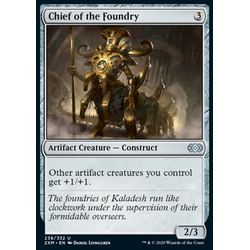 Magic löskort: Double Masters: Chief of the Foundry