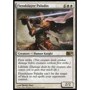 Magic löskort: Magic 2014: Fiendslayer Paladin