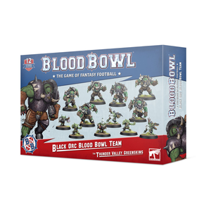 Thunder Valley Greenskins - Black Orc Blood Bowl Team