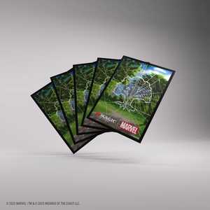 Card Sleeves Standard Art "Magic: The Gathering Spider-Man Forest" (105) (GameGenic)
