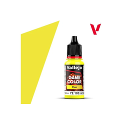 Vallejo Game Color: Fluorescent Yellow 18 ml