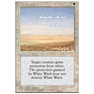 Magic löskort: 4th Edition: White Ward