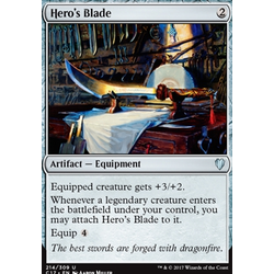 Magic löskort: Commander 2017: Hero's Blade