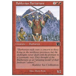 Magic löskort: 6th Edition: Balduvian Barbarians