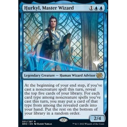 Magic löskort: The Brothers' War: Hurkyl, Master Wizard (Promo)
