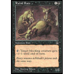 Magic löskort: Stronghold: Rabid Rats