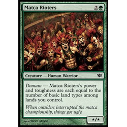 Magic löskort: Conflux Matca Rioters