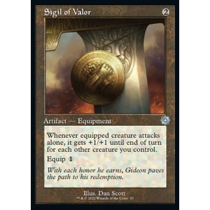 Magic löskort: The Brothers' War: Sigil of Valor