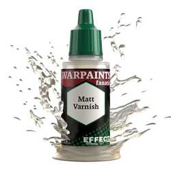 Warpaints Fanatic Efffects: Matt Varnish (18ml)