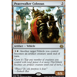 Magic löskort: Aether Revolt Peacewalker Colossus