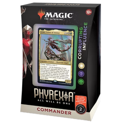 Magic The Gathering: Phyrexia: All Will Be One Commander Deck Corrupting Influence