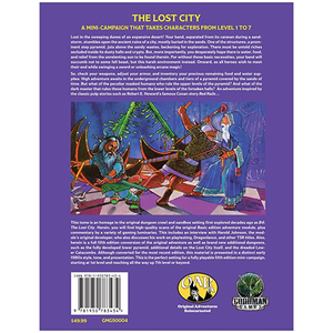 Original Adventures Reincarnated: The Lost City (D&D 5E)