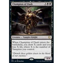 Magic löskort: Commander: Innistrad: Crimson Vow: Champion of Dusk