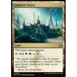 Magic löskort: Tarkir: Dragonstorm: Opulent Palace (Foil)