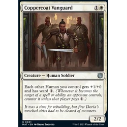 Magic löskort: March of the Machine: The Aftermath: Coppercoat Vanguard