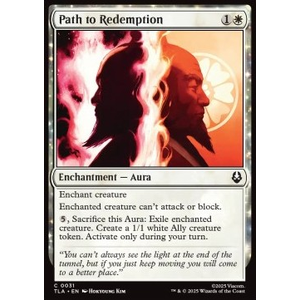 Magic löskort: Avatar: The Last Airbender: Path to Redemption (Foil)