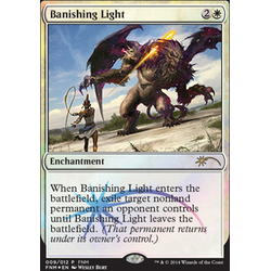 Magic löskort: FNM Promo: Banishing Light (Foil)