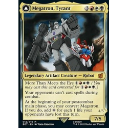 Magic löskort: Universes Beyond: Transformers: Megatron, Tyrant