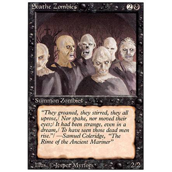Magic löskort: Revised: Scathe Zombies